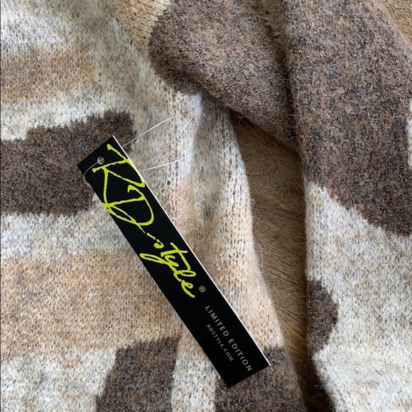 NWT RD Style Camo Cardigan - Picture 5 of 6